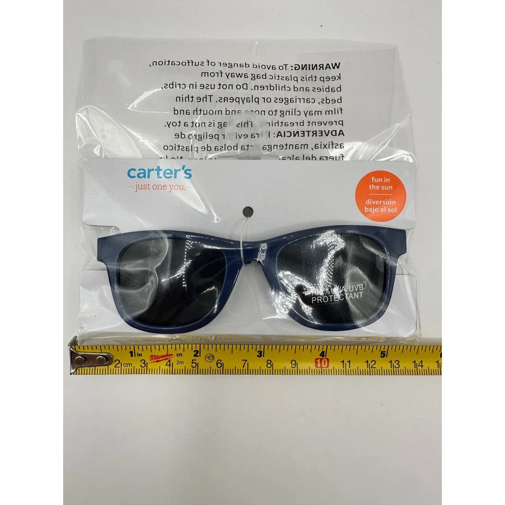 Carters Sunglasses Kids‎ Blue UV Protection Fun in the Sun New